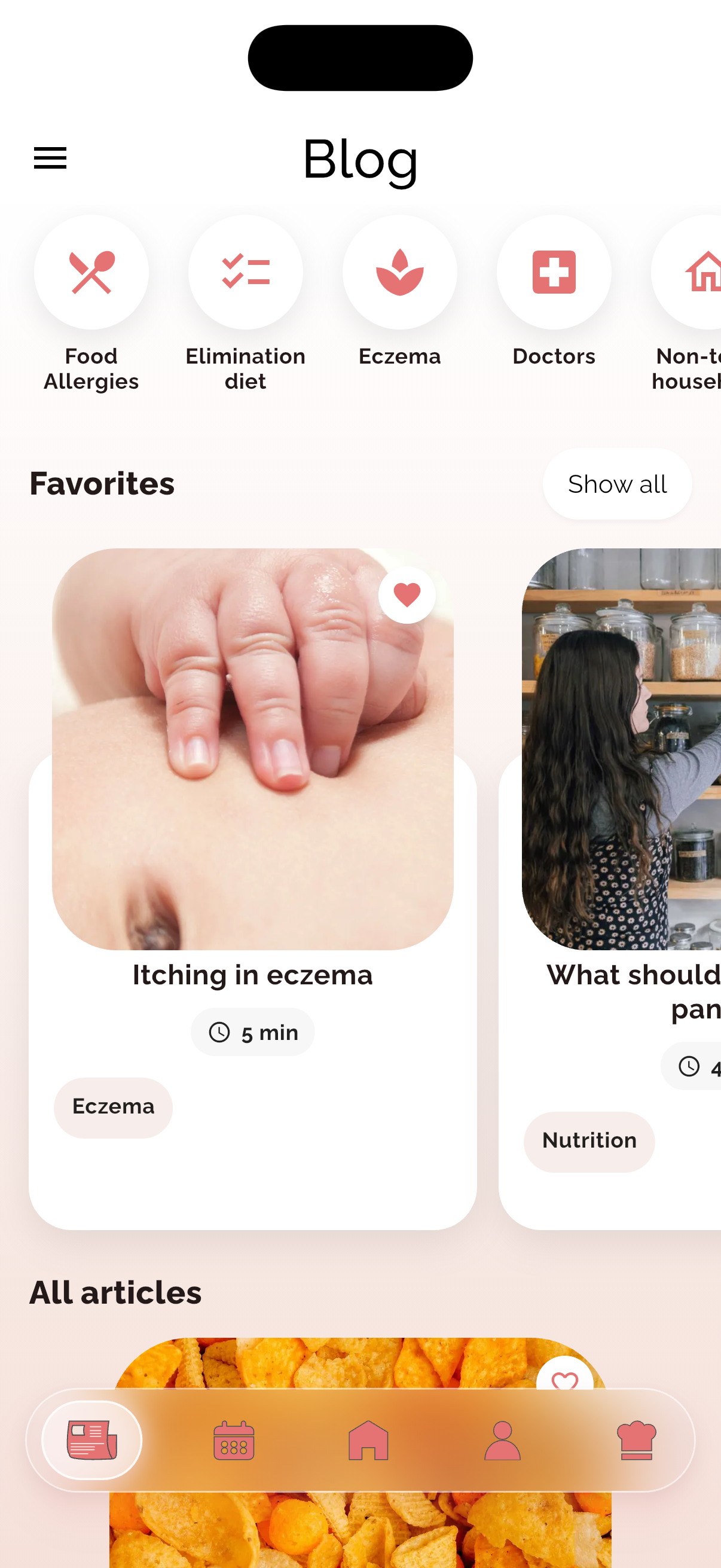 Articles about baby eczema and food allergy in the Baby Without Allergies app